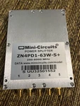 Mini-circuits ZN4PD1-63W-S+ 250-6000 Mhz Power Splitter. Fixed Price $45.85.