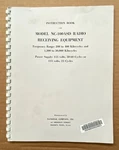 National Company NC-100ASD Radio Receiver Instruction Book Reprint. Fixed Price $10.00.