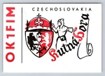 Vintage Ham Radio Amateur Qsl Qso Postcard OK1FIM Kutna Hora , Czechoslovakia 79. Fixed Price $16.99.