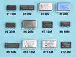 (12) Pc 6-BAND Low Power Qrp Ham Transmitter Assortment (from 160 To Meters). Fixed Price $24.95.