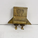 Vintage Bathtub Style Capacitor Ham Radio Aerovox 616CB .25MFD 600VDC A-d. Fixed Price $14.99.