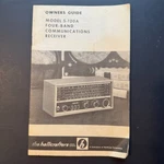 Hallicrafters Model S-120A Four Band Receiver Owners Guide 1969. Fixed Price $12.99.