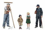 Master-box Wwii Civilians Western Region (4) Plastic Model Military Figure. Fixed Price $18.40.