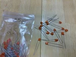 LOT/15 Ceramic Disc Capacitors 1KV 25 Pf,nos. Fixed Price $7.99.