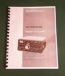 Kenwood TS-520SE Instruction Manual: 11" X 24" Foldout Schematic /plastic Covers. Fixed Price $25.00.
