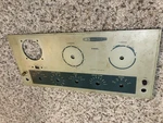 Heathkit DX-60A Transmitter Front Panel. Fixed Price $10.00.