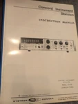 Instruction Manual For Systron Donner Model 6152A Counter-timer. Fixed Price $19.00.