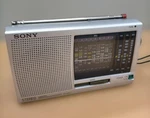 Sony ICF-SW11 12 Bands World Receiver Radio Silver Japan Fm Mw Lw. Fixed Price $112.23.