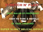 Super Slinky Dipole Hf All Band Antenna, BALUN,50'COAX ,great For Fd& Camping!!. Fixed Price $69.99.