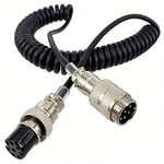Yaesu Coiled Microphone Extension Cable Aviation To Female. Fixed Price $14.87.