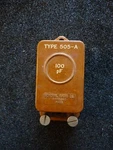 Vintage General Radio 505-A, 100 Pf. Made Usa. Ham Equipment. Fixed Price $49.95.