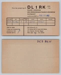 Ham Radio Qsl Qso Postcard DL1RK, Arnoldshain, Hegewiese, Germany. Fixed Price $13.99.