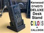 Deluxe Desk Stand For Kenwood TH-D75A TH-D74 Radio Weighted & Personalized. Fixed Price $39.95.