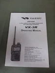 Yaesu VX-3R Instruction Manual Operating Guide. Fixed Price $17.00.