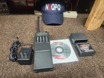 Radio Shack HTX-202 Vhf 2M Hand Held ! Aa Battery Case Nice. Fixed Price $65.00.