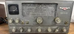 National NC-125 Ham Radio Receiver Base Station Analog Gray Speaker Jacks. Fixed Price $325.00.