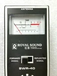 Royal Sound SWR-40 Meter C-b Personal Communications Box Japan, Untested. Fixed Price $18.79.