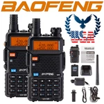 2 Pack Baofeng UV-5R Dual-band Vhf Uhf Radio Ham Two-way Scanner Us. Fixed Price $53.32.