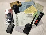 Vintage Yaesu Handheld Transceiver # FT-50R Ham Radio Battery Case Speaker Mic +. Fixed Price $149.00.