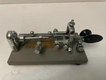 Vintage 1975 Vibroplex Semi-automatic Telegraph Bug Key #385097 Gray Base Clean. Fixed Price $111.25.