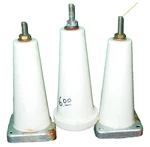 3 Vintage Johnson Ceramic Conical Standoff Transmitter Insulators Ham Radio Lot. Fixed Price $36.95.