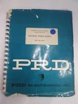 Prd Type 809-A Klystron Power Supply Operating And Maintenance Manual, Used. Fixed Price $25.00.