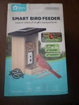 Birdfy Feeder Ebony - Wooden Smart. Fixed Price $80.00.