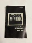Vintage Original Aea Morsematic Model MM-1 Instruction Manual Guide. Fixed Price $17.99.