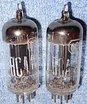 2 Rca 6C4 Vacuum Tubes 1950'S Black Plate Triodes For Collins Hammarlund Hammond. Fixed Price $12.00.