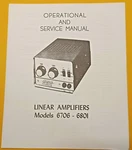 OMS-ABC-6706 Base & 6801 Mobile Tube Linear Amplifier Owners Manual +schematic. Fixed Price $10.97.