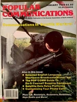 Popular Communications Magazine- Jan. 1989- Guerilla Warfare. Fixed Price $6.00.