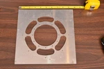 Eimac YC156 YC-156 3CPX5000A7 Tube Mounting Plate. Fixed Price $75.00.