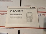 Alinco DJ-V5T/E Instruction Manual Original. Fixed Price $9.99.
