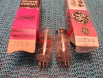 Radio Tubes Two 12FM6 General Electric And Marconi Nos. Fixed Price $31.86.