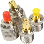 Sma SO239 Adapter 4PCS, Uhf PL259 Female Connector Kit Type Set Fo. Fixed Price $11.25.