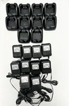*lot Of 10* Icom BC-160 Radio Charging Cradles & Power Supply BC-145A. Fixed Price $99.00.