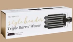 Tru Beauty Foldable 3 Barrel Curling Iron Led Display,all Hair Types. Fixed Price $25.99.