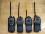 (4) Icom IC-F3011 Portable Radio 5W 16 Vhf W/ Charger Two-way. Fixed Price $119.99.