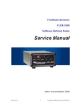 Flexradio Systems FLEX-1500 Sdr Transceiver Service Manual + 25 11X17" Foldout. Fixed Price $39.95.