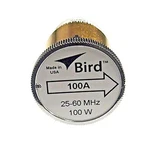 New Bird 100A Plug-in Element To Watt 25-60 Mhz For 43 Watmeters. Fixed Price $259.00.