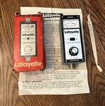 Lafayette 3 Way Cb Tester 42-04525 Vntg Used W/box/antenna Fast Shipping Read. Fixed Price $49.99.