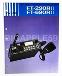 Flyer / Brochure For Yaesu FT-290RII And FT-690RII Vhf Amateur Radio Transceiver. Fixed Price $14.95.