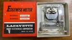 Vintage Nos Oem Lafayette Edgewise Meter Vu Model 99-50338. Fixed Price $74.99.