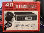 Vintage Realistic TRC-420 40 Channel Cb Radio Mint Condition. Fixed Price $150.00.