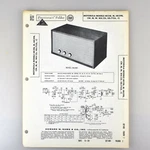 Motorola HK31B HK39B Cw Audio Amplifier Sams Photofact Service Manual 463-7. Fixed Price $14.95.