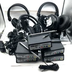 Hamilton Buhl Lot Of 10 (5) Transmitter W900-MULTI & Headphone W901-MULTI. Fixed Price $220.00.