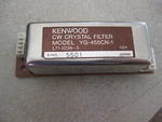 Kenwood YG-455CN-1 250HZ Cw Plug In Filter (455.0KHZ Center Frequency) Excellen. Fixed Price $110.00.