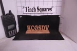Handcrafted (scroll Saw) Oak Personalized Small Amateur Ham Radio Call Sign Gift. Fixed Price $15.00.