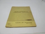 Heathkit Manual 75-MTER Ssb Transceiver HW-12A. Fixed Price $24.99.