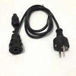 Heathkit HW-17A 2-METER Transceiver Ac Power Cable Cord 220V +fuse. Fixed Price $69.26.